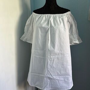 Mini summer whit dress